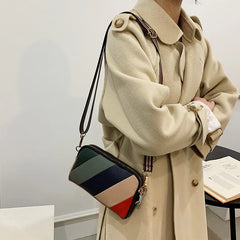 Rainbow Shoulder Bag for Women Girls, Small Commuting Business Purse