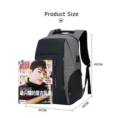Anti Theft Backpack Waterproof School Bag Rucksack Travel Daypack