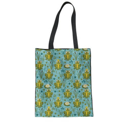 Floral Paint Canvas Pouch Women Handbag Girl Shoulder Bag