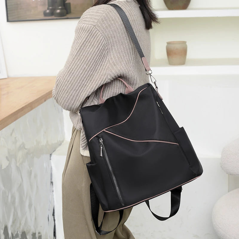 Women Oxford Backpack High Capacity Travel Backpack School Bags