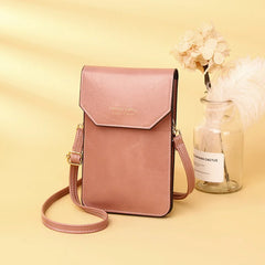 Women's Crossbody Shoulder Handbag with Touch Screen Cell Phone Pocket