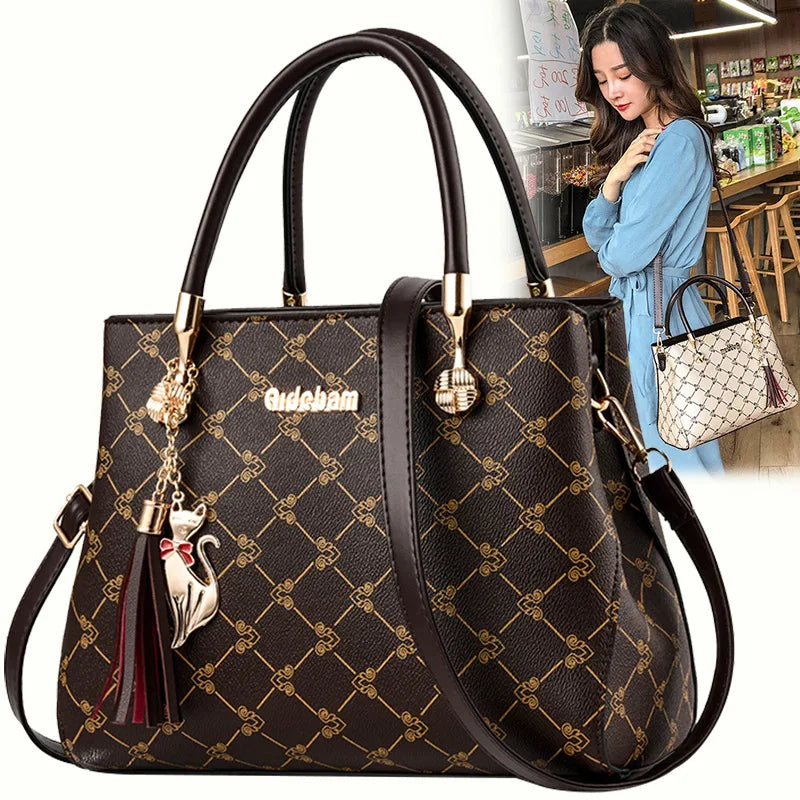 Women Leather Handbag Shoulder Bag Sac A Main for Ladies