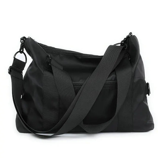 Men's Nylon Travel Bag Large Capacity Luggage Lightweight Shoulder Tote