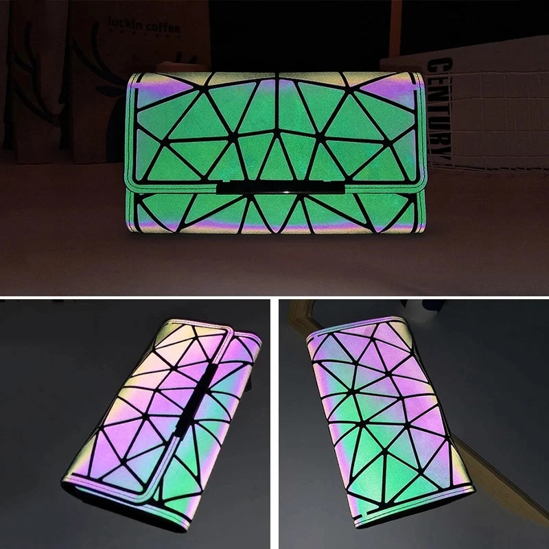 Female Trifold Wallet Slim Thin Women Purses Long Clutch Wallets Money Bag
