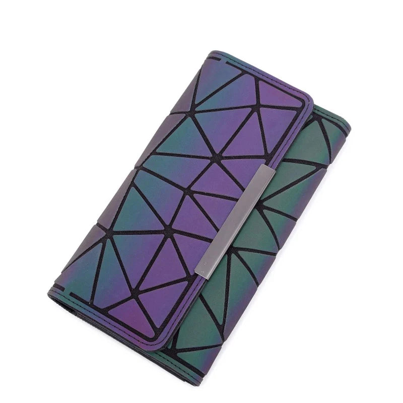 Female Trifold Wallet Slim Thin Women Purses Long Clutch Wallets Money Bag