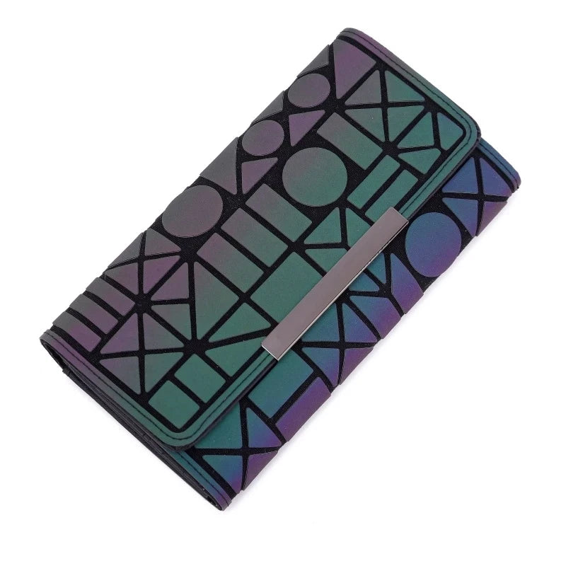 Female Trifold Wallet Slim Thin Women Purses Long Clutch Wallets Money Bag