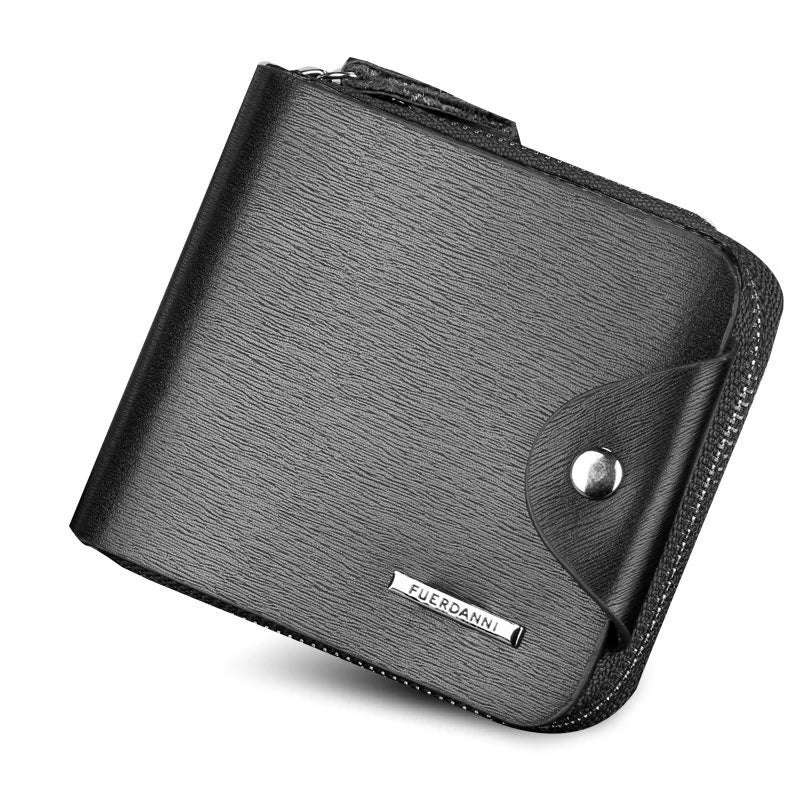 Arrival Men's Wallets Pu Leather Short Wallet High Male Cash Purses Clutch