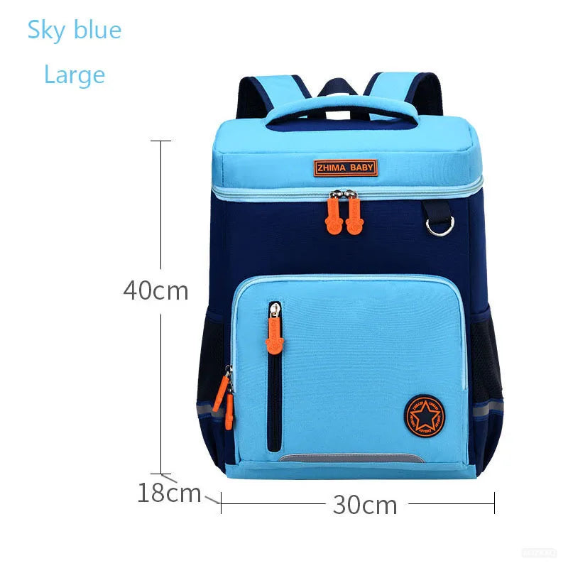 Kids Waterproof Orthopedic School Backpack