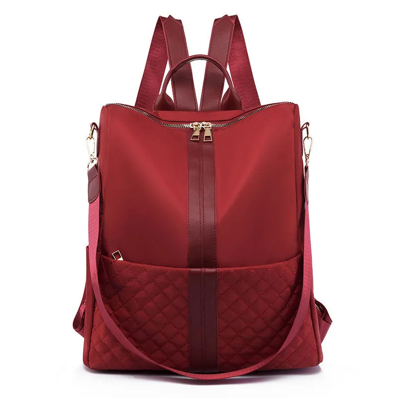 Women's Oxford Backpack Large Capacity Waterproof Female Travel Backpacks