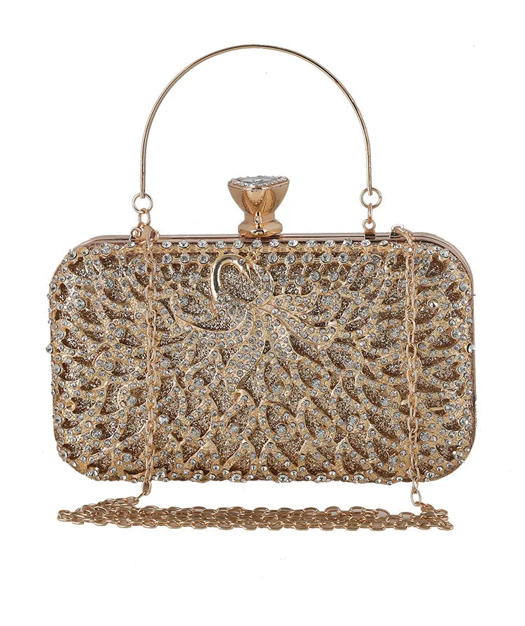Crystal Evening Bag Diamond Wedding Clutch Purse