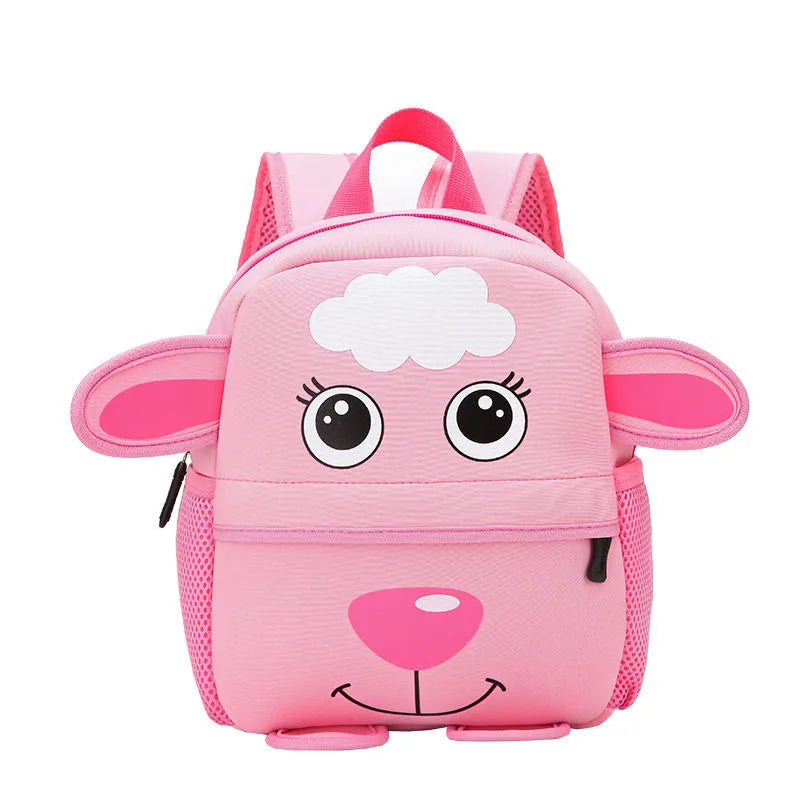 Cute Animal Backpack for Toddler Girls, Kindergarten Schoolbag