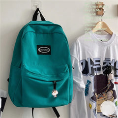 Canvas Women Shoulder Bag School Bag for Teenager Casual Girls