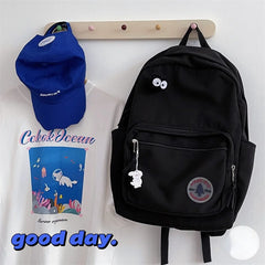 Canvas Women Backpack Shoulder Bag for Teenager Girls