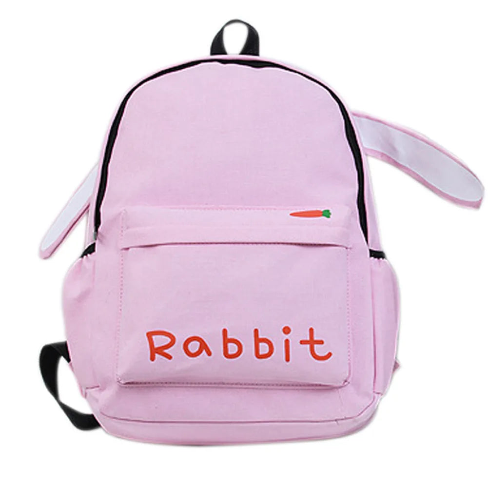 Harajuku Style Long Ears Backpack Student School Bag