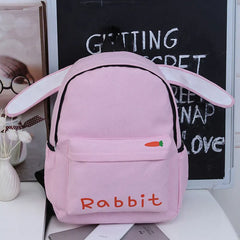 Harajuku Style Long Ears Backpack Student School Bag