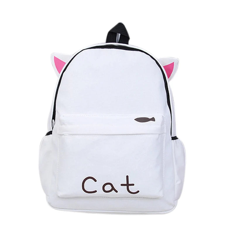 Harajuku Style Long Ears Backpack Student School Bag