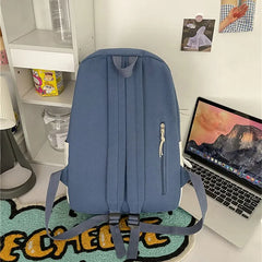 Girl Students School Bags Women Canvas Waterproof Backpack