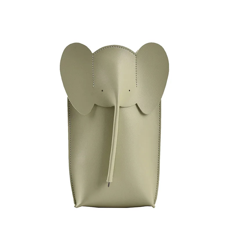 Leisure Elephant Small Square Mobile Phone Bag Mini One-shoulder Messenger Femal