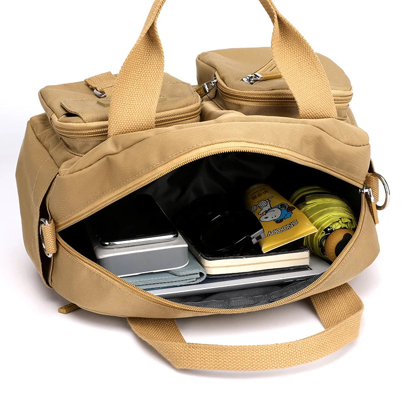 Nylon Messenger Bag Women's Shoulder Handbag Large Capacity Tote