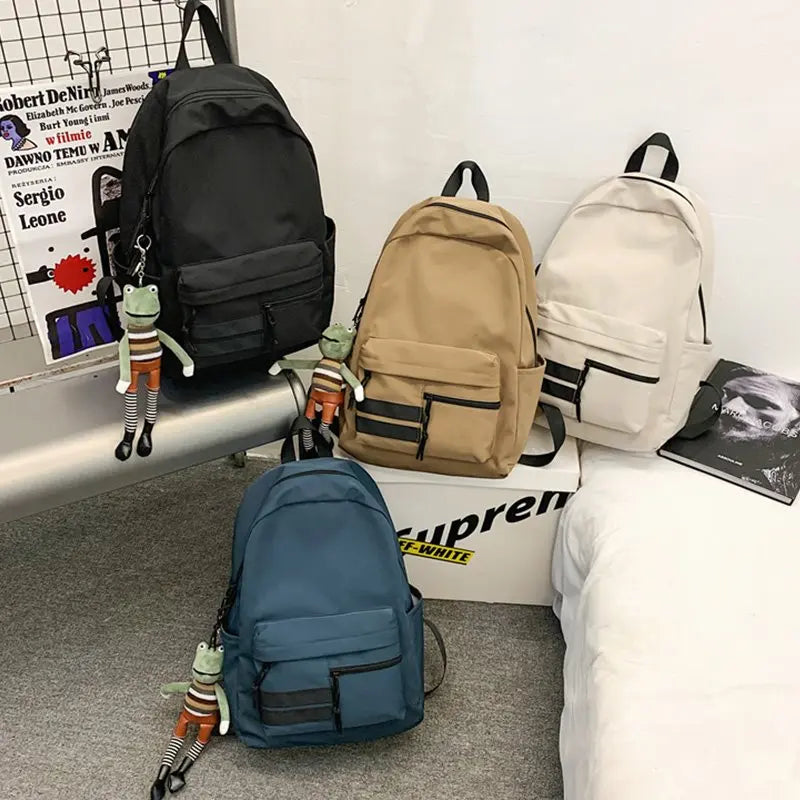 Unisex Backpack Casual Large Capacity School Bag Travel Bag