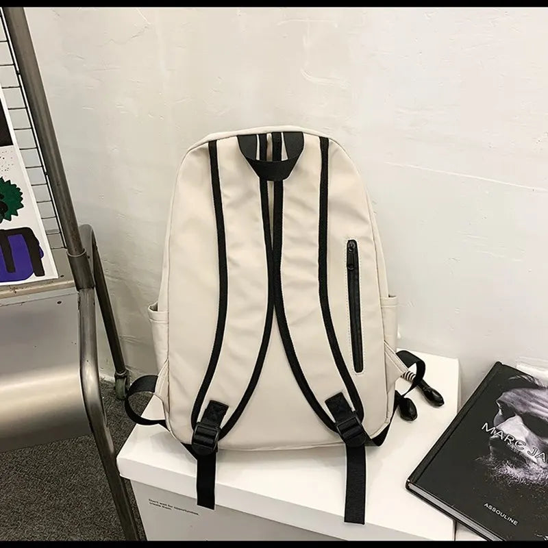 Unisex Backpack Casual Large Capacity School Bag Travel Bag
