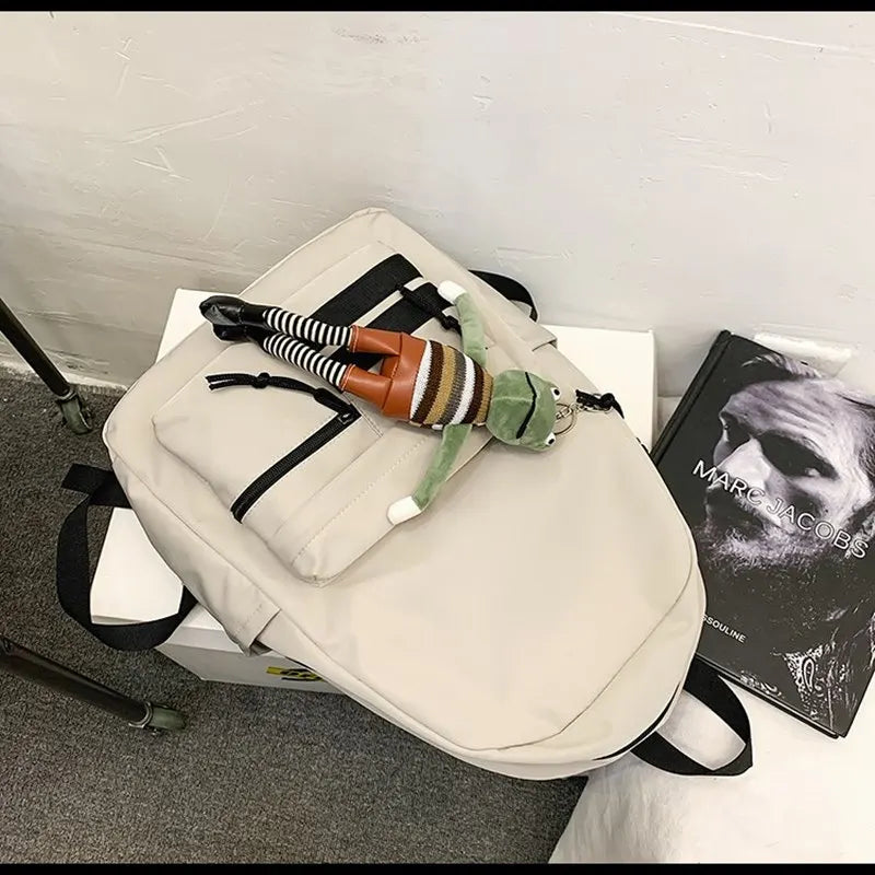 Unisex Backpack Casual Large Capacity School Bag Travel Bag