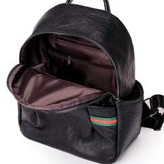 Teenage Girls' PU Leather Backpack