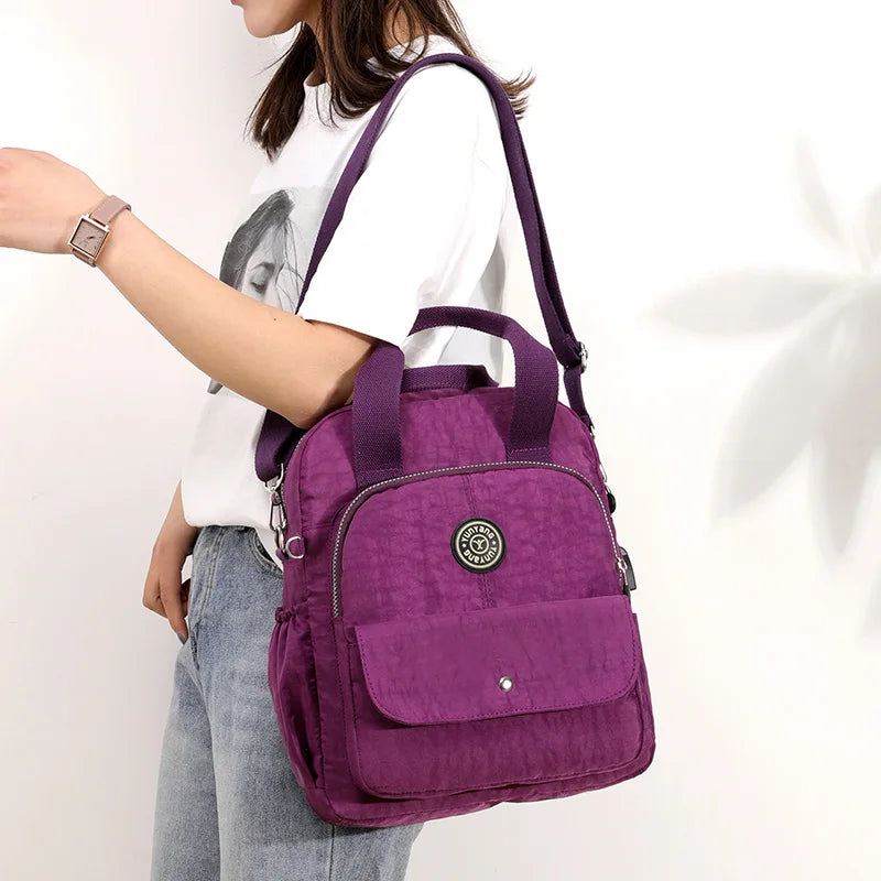 Multifunction Backpack USB Charging School Travel Bagpack