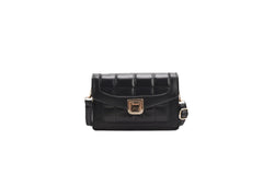 Women's PU Leather Shoulder Bag Small Square Daily Messenger Bag