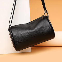 Vintage Women's Leather Handbag Shoulder Tote Bag