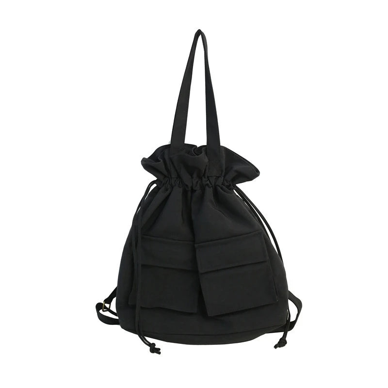 Nylon Travel Backpack Women Mochilas Ladies Laptop Rucksack