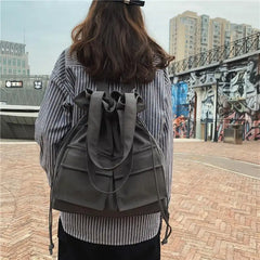 Nylon Travel Backpack Women Mochilas Ladies Laptop Rucksack