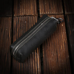 Leather Keychain Organizer Pouch Men Women