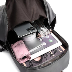 Nylon Backpack Women Large Capacity Waterproof Bags