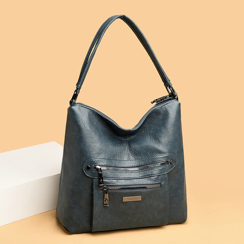 Large Capacity Women's Messenger Bag Casual Shoulder Handbag