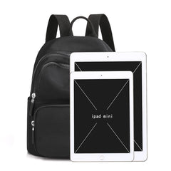 Waterproof Nylon Women's Backpack Mini Shopping Bag