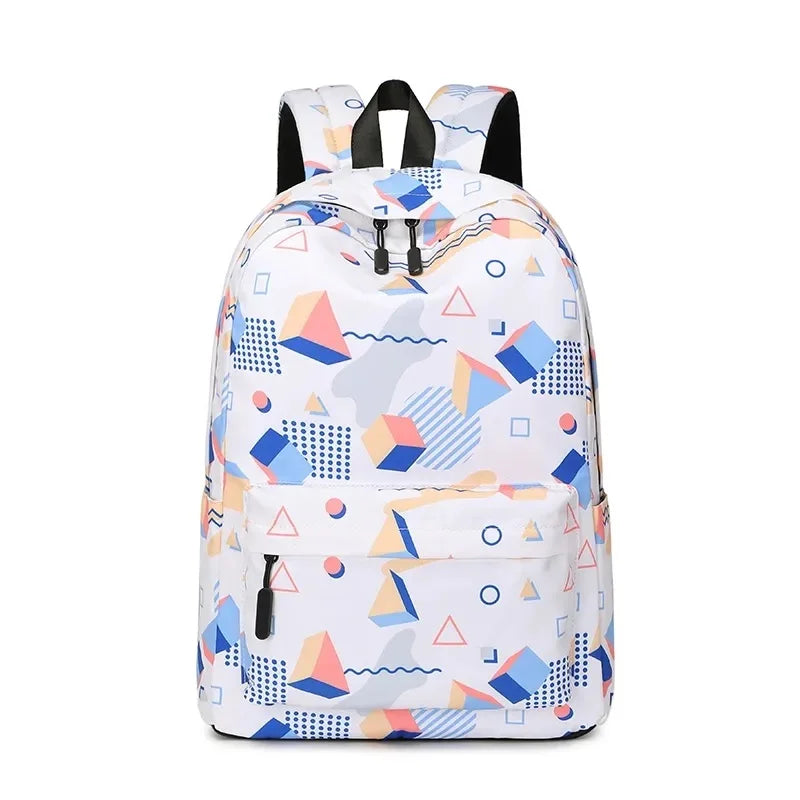 High Sch Student Schoolbag Female Ins Forest Dept Large Capacity Campus Wild Bac