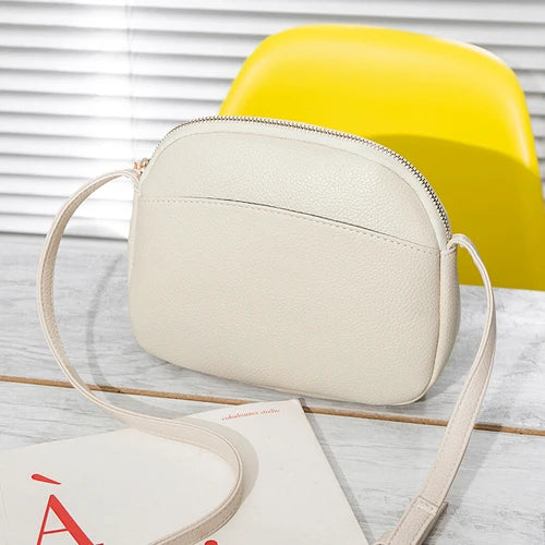 Women's Small Crossbody Bag PU Leather Shoulder Handbag