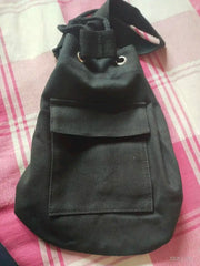 Canvas Drawstring Messenger Bag Female Student Bag