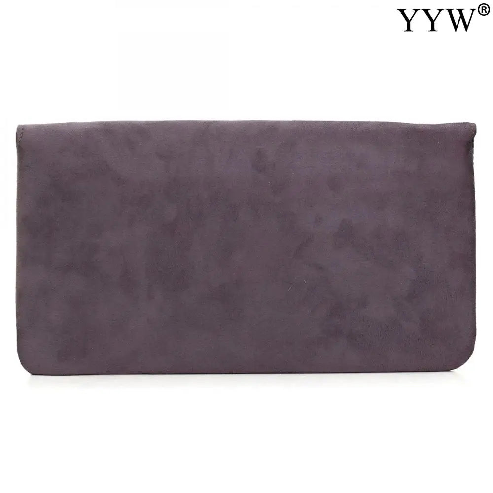 Velvet Shoulder Clutch Bag with Strap for Women Wedding Party