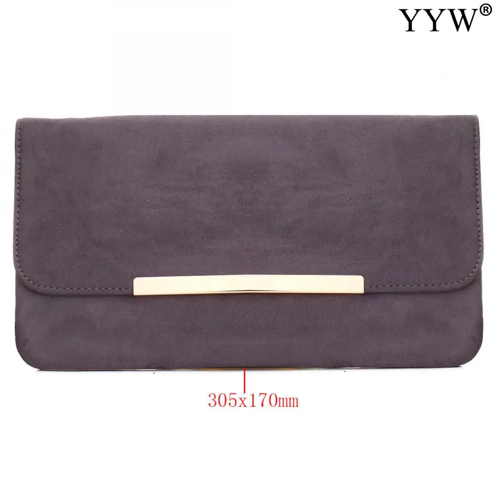 Velvet Shoulder Clutch Bag with Strap for Women Wedding Party