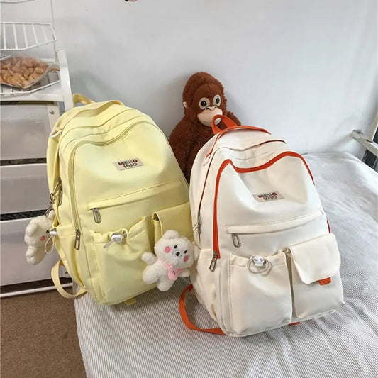 Large-Capacity Campus School Style Backpack