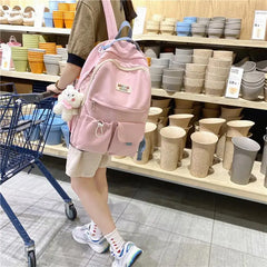Large-Capacity Campus School Style Backpack