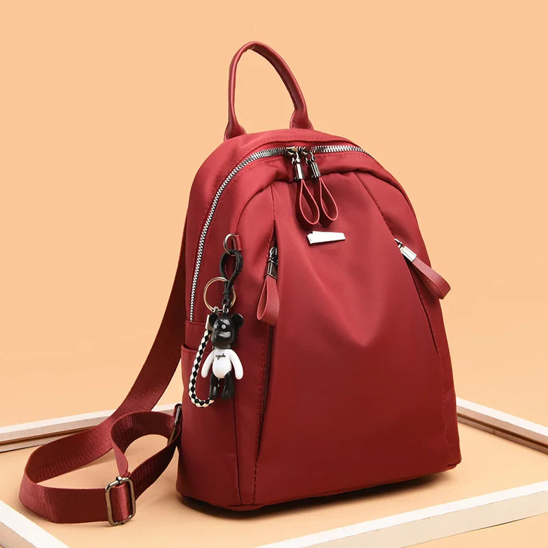 Large Capacity Anti-theft Backpack Waterproof Female Shoulder Bag