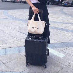 Letter Print Tote Bags Women's Shoulder Bag Large-capacity