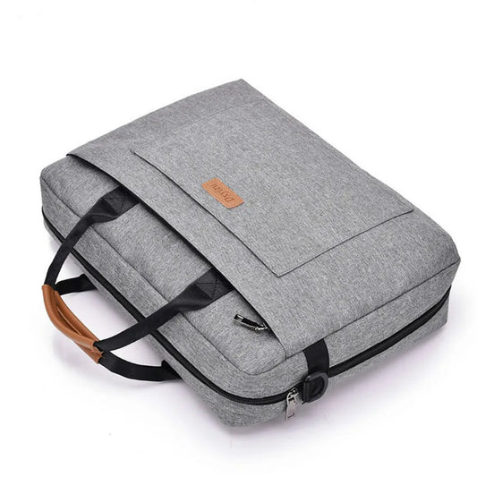 Canvas Laptop Bag Men Women Business Briefcase