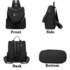 Waterproof Oxford Anti Theft Backpack for Women