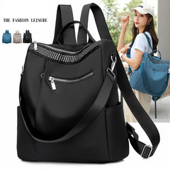 Waterproof Oxford Anti Theft Backpack for Women