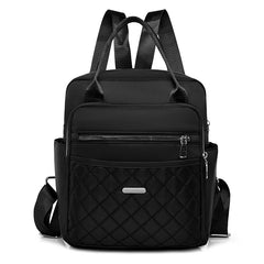 Waterproof Nylon Women Handbag and Backpack Combo