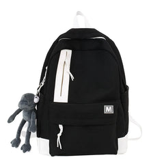 Waterproof Panelled Backpack for Women 15.6 inch Laptop Travel Bags